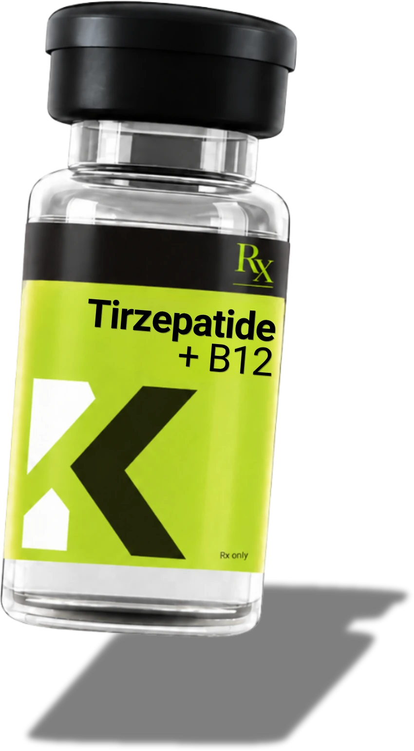 KyneRx Tirzepatide + B12 vial